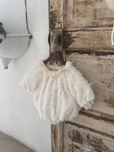 Luna Fur Romper
