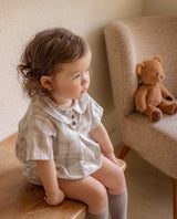 Elly Check Romper_2 Colours