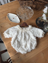 Luna Fur Romper