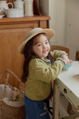 Amelie Pointelle Knit Cardigan
