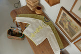 Amelie Pointelle Knit Cardigan