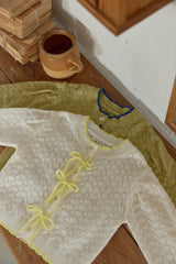 Amelie Pointelle Knit Cardigan