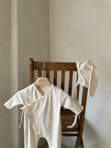 Bunny Cozy Suit & Bonnet Set_ 2 Colours