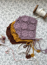 Handmade Crochet Bonnet _5 Colours