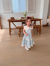 Milo Gingham Lace Dress