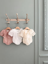 Monbebe Odette Sheer Lace Romper _ 3Colours