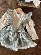 Frill Suspender Skirt Bloomer