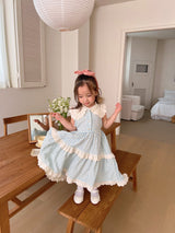 Milo Gingham Lace Dress