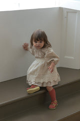 AL eyelet cotton apron _2 Sizes