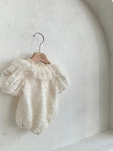 Monbebe Odette Sheer Lace Romper _ 3Colours