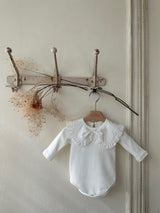 Ribbon Sailor Collar Romper