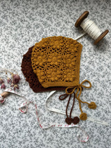 Handmade Crochet Bonnet _5 Colours