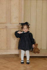 Caris Sha Dress Romper _Black