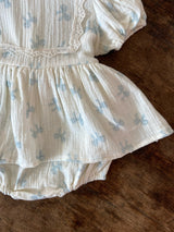 Isaline Ribbon Dress Romper