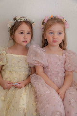 Roselyn Bloom Dress_ Yellow