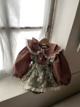 Frill Suspender Skirt Bloomer