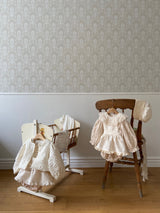 Tiffany Lace up Romper_Ditsy Floral