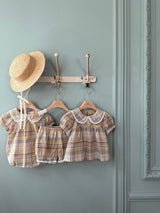 Fioni Check Romper