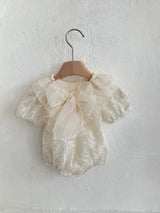 Monbebe Odette Sheer Lace Romper _ 3Colours