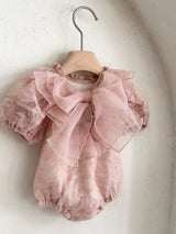 Monbebe Odette Sheer Lace Romper _ 3Colours