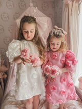 Rose Bloom Dress_ Pink