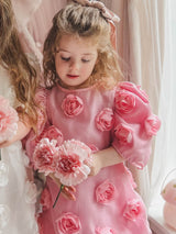 Rose Bloom Dress_ Pink