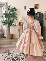 Ines Flare Dress _Pink