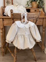 Cream Lace Headband_ 3 Types