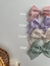 Macaron Short Bow Clips