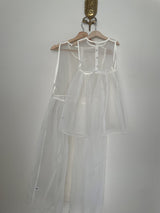 Leo Organza Dress_Cream (2-4y)