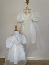 Leo Organza Adult Dress_Cream