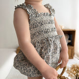 Meadow Hand-Smocked Romper