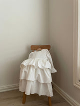 Ariel Ruffle Dress_Ivory
