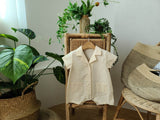 Collar Baby Creamy Jumpsuit _2Colours