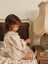 Elsa Tulle Dress Romper_Cream