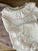 Freesia Suit and Bonnet Set