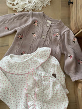 Freesia Suit and Bonnet Set