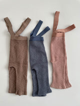 Macaron Suspender Baby Leggings _3 Colours
