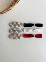 Twinkle Velvet Clip Set _3 Types