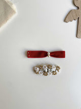 Twinkle Velvet Clip Set _3 Types