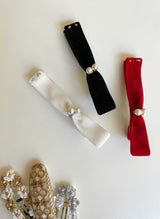 Twinkle Velvet Clip Set _3 Types