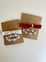 Twinkle Velvet Clip Set _3 Types