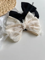 Ribbon Lace Bow_ 2 Colours