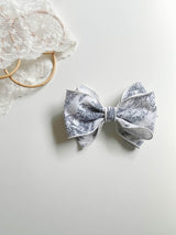Toile Bow Hair clip