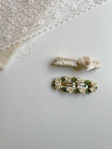 Mini Rose Hair clip Set