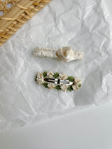Mini Rose Hair clip Set