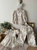Blooming Blouse and Pants Set