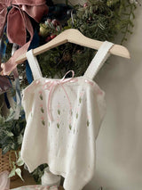 Fleur Ribbon Knit Top