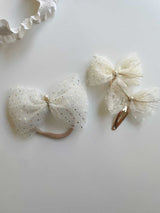 Holy Bow Clip or Headband