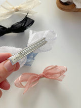 Petite Organza Lace Bows
